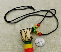 African Djembe Car Charm Car Accessories Drum Charm Wood Cute Car Accessories