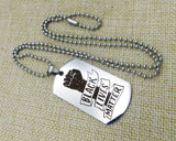 Black Lives Matter Necklace Stainless Steel Gift Jewelry Ideas Black Owned