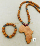 Africa Necklace Men Jewelry Handmade RBG The Blacker The Berry®