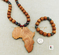 Africa Necklace Men Jewelry Handmade RBG The Blacker The Berry®