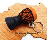 African Drum Keychain Car Accessories Gift Ideas Black Djembe