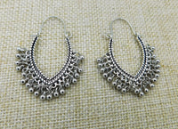 Silver Earrings Dangle Ethnic Women Fashion Gift Ideas Jewelry Black Owned
