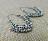 Silver Earrings Dangle Ethnic Women Fashion Gift Ideas Jewelry Black Owned