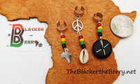 Rasta Hair Jewelry Accessories African Locs Dreads Ethnic Afrocentric