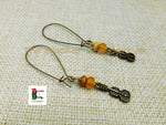 Guitar Earrings Musical Jewelry Women Beaded Music The Blacker The Berry