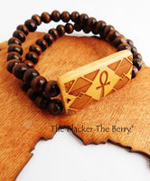 Ankh Bracelet Wooden Jewelry The Blacker The Berry®