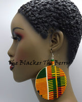 African Kente Earrings Women Jewelry Handmade The Blacker The Berry
