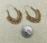 Gold Tone Earrings Dangle Ethnic Women Fashion Gift Ideas Jewelry Black Owned