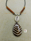 Ethnic Necklace Tribal Women Black Owned Business Cowrie
