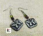 Butterfly Earrings Pewter Butterflies Jewelry Gift Ideas for Her Women