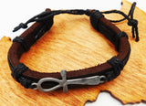 Ankh Bracelet Adjustable Jewelry Women Gift Ideas Black Owned Business
