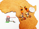 Butterfly Orange Beaded Women Jewelry