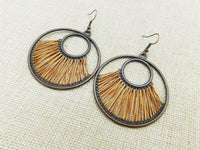 Ethnic Earrings Antique Copper Jewelry Women Boho Summer Black Owned