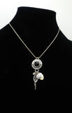 Ethnic Necklaces Women Jewelry Silver Dangle Charm
