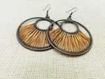 Ethnic Earrings Antique Copper Jewelry Women Boho Summer Black Owned