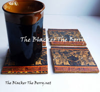 African Coasters Elephant Home Decor The Blacker The Berry®