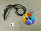 Africa Wooden Hand Painted Jewelry Necklace Handmade Black Owned