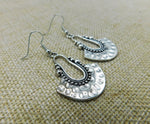 Silver Boho Earrings Antique Silver  Style Fashion Jewelry Women Gift Ideas