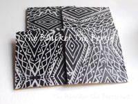 African Kente Coasters Black White Home Decor Kitchen The Blacker The Berry®