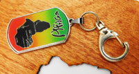 Africa Keychain Purse Jewelry African