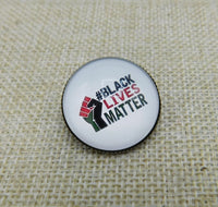 Black Lives Matter RBG Lapel Pin Button Badge Black Owned
