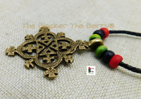 African Coptic Necklace Jewelry RBG Pan African Black Owned