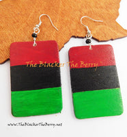 African Flag Pan African Earrings Jewelry RBG