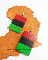African Flag Pan African Earrings Jewelry RBG