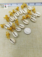 Hair Jewelry Accessories Cowrie Gold Handmade Accessories Set of 16 Black Owned