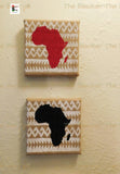 African Wall Art RBG Pan African Home Decor Handmade Hand Panted The Blacker The Berry®