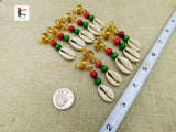 Hair Jewelry Accessories Cowrie Gold RBG Handmade Accessories Set of 10 Black Owned
