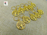 Hair Jewelry Accessories Tree Gold Rings Handmade Accessories Set of 10 Black Owned