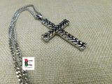 Stainless Steel Cross Stainless Steel Jewelry Necklace 24 Inch Hypoallergenic