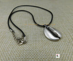 African Cowrie Shell Necklace Adjustable Large Women Men Black Owned Jewelry