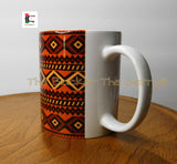 Ankara Mug Cup Afrocentric Handmade Black Owned Business