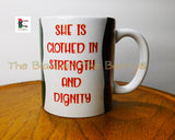 Proverbs 31 Mug, Black woman Inspirational Afrocentric Mug, Black Owned Business