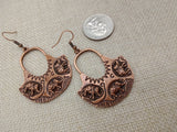 Elephant Earrings Silver Copper Women Jewelry