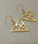 Ankh Earrings Stainless Steel Jewelry Gold Silver