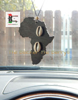 Africa Car Charm Black Cowrie Handmade Accessories Gift Ideas Unisex