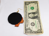 Afro Earrings Wooden Jewelry Women Ethnic