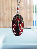 Afrocentric Car Charm African Red Black African Gift Ideas Christmas Kwanzaa