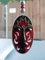 Afrocentric Car Charm African Red Black African Gift Ideas Christmas Kwanzaa