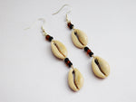 Cowrie Shell Earrings African Jewelry Ethnic Women