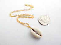 Cowrie Shell Necklace Gold African Ethnic Jewelry The Blacker The Berry®