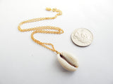 Cowrie Shell Necklace Gold African Ethnic Jewelry The Blacker The Berry®