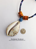 Cowrie Necklace African Shell Jewelry