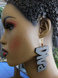Diva Earrings Black Jewelry Ethnic Black Owned Business Gifts