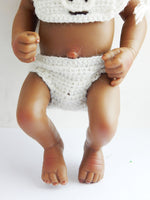 African Doll Baby Boy Doll Black lifelike realistic African American Ethnic Male Silicone Doll