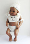 African Doll Baby Boy Doll Black lifelike realistic African American Ethnic Male Silicone Doll