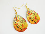 Fall Earrings Women Leaves Jewelry Gift Ideas for Her Nature